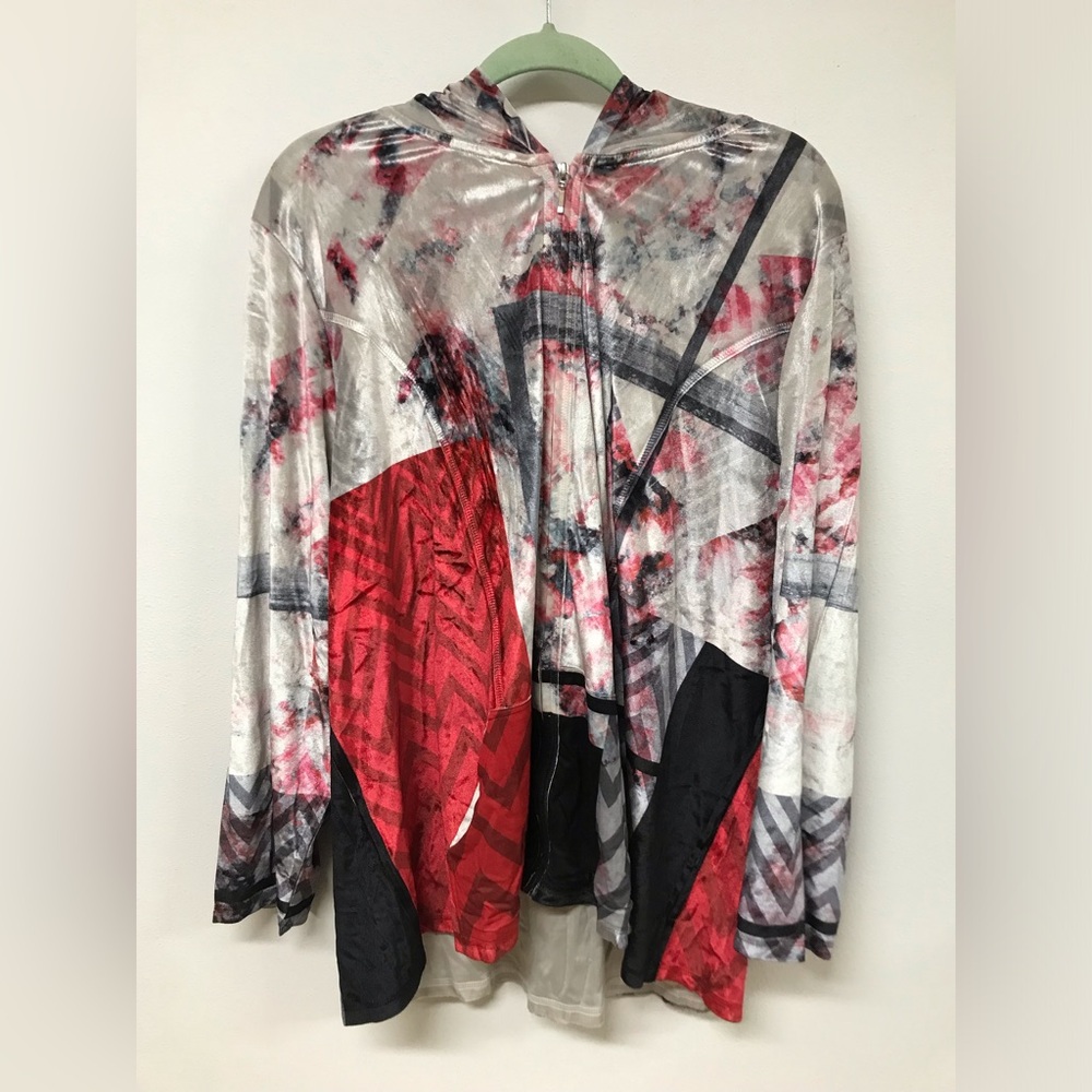 Women's Long Sleeve Velvet Zip Up Long Top T Shirt Clothing Blouse Dress Jacket